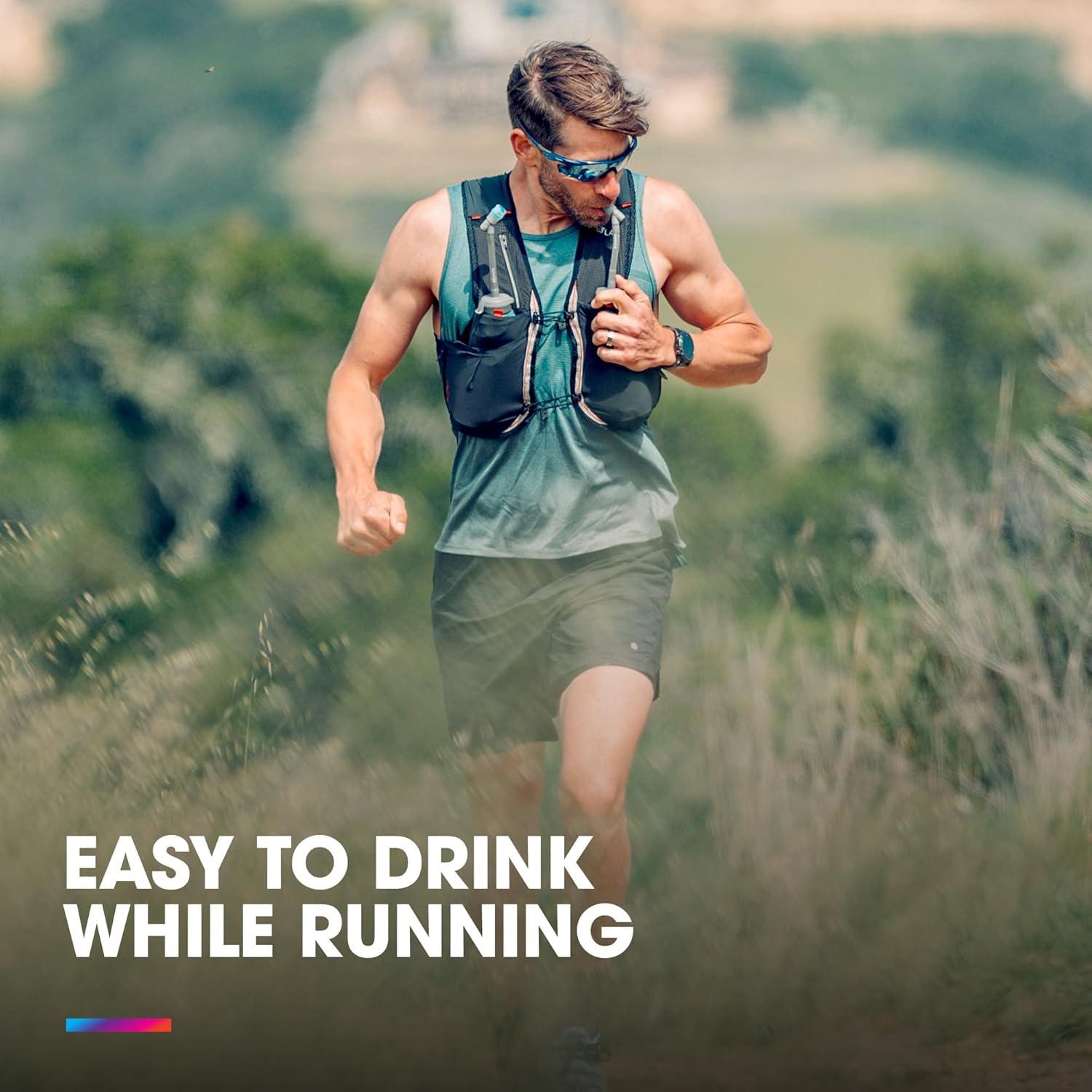 imageHydraPak Run Straw Flask Accessory Fits 42mm SoftFlask ampamp UltraFlask Caps