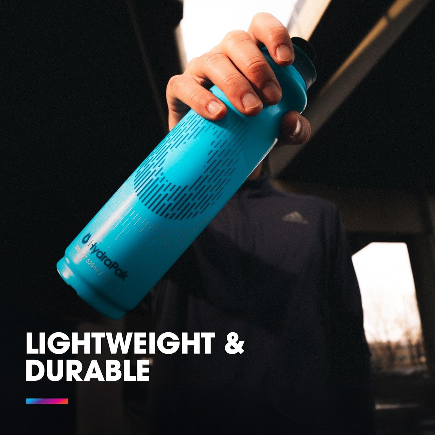 imageHydraPak Tempo Handheld Running Water Bottle 3Pack Made for Runners Marathon Training and Race Day Squeeze Bottle Perfect for Hydration Electrolytes Recovery and Nutrition Mixes525 ml Pack of 3