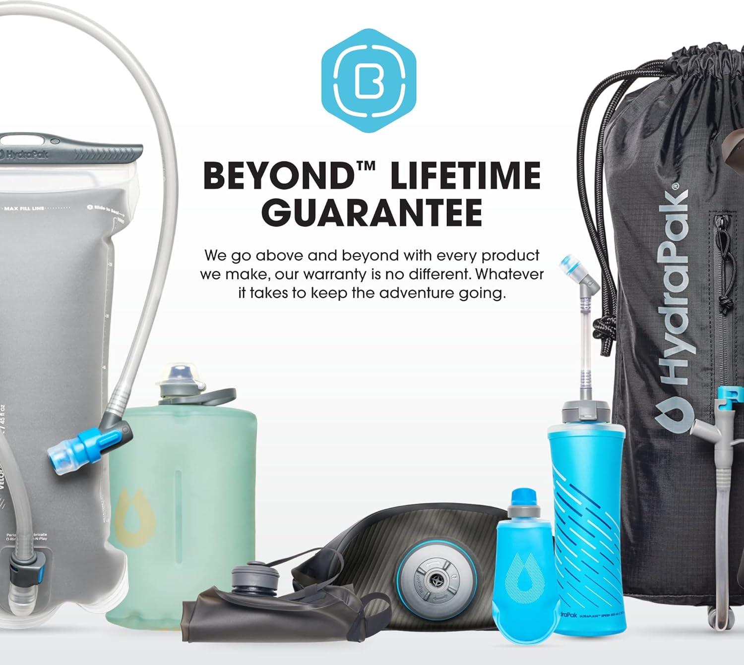 imageHydraPak Water Reservoir 15L 2L 3L Hydration Bladder Fits Most Backpacks HighFlow Bite Valve Leak Proof Fully Reversible and Dishwasher Safe3 Liter