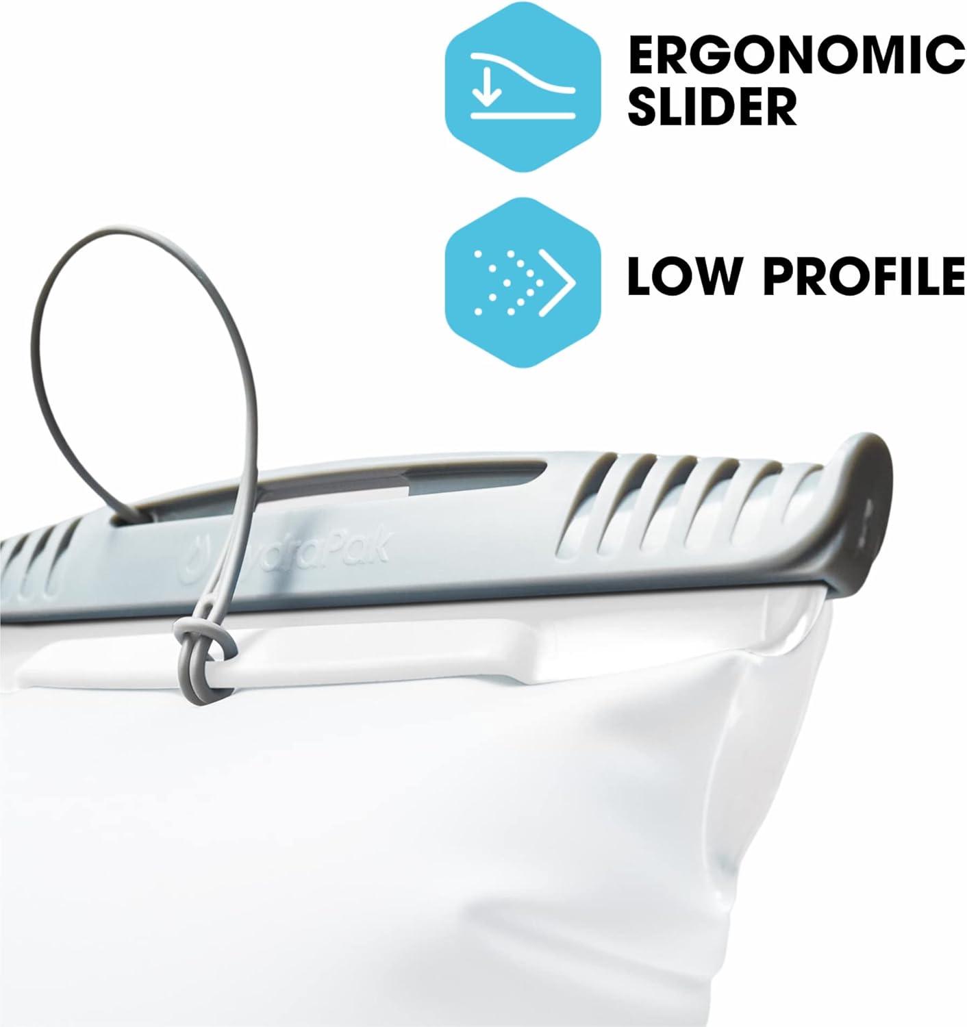 imageHydraPak Water Reservoir 15L 2L 3L Hydration Bladder Fits Most Backpacks HighFlow Bite Valve Leak Proof Fully Reversible and Dishwasher Safe3 Liter