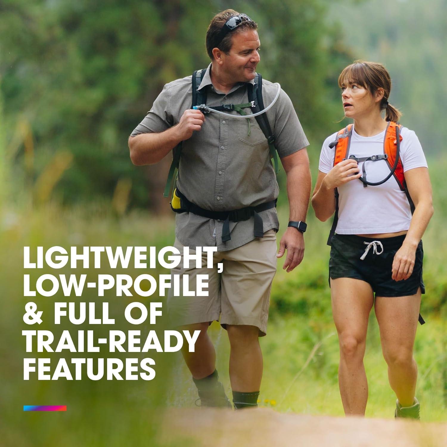 imageHydraPak Water Reservoir 15L 2L 3L Hydration Bladder Fits Most Backpacks HighFlow Bite Valve Leak Proof Fully Reversible and Dishwasher SafeContour