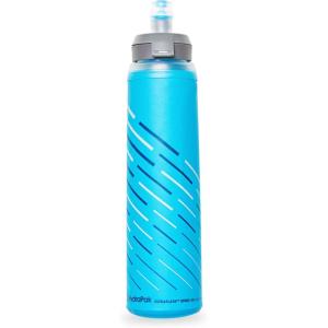 HydraPak UltraFlask Speed (500ml or 600ml) – Collapsible Soft Flask Water Bottle for Hydration Vests and Running Packs with Easy Open Cap(500ml Speed – Without Drink Straw)
