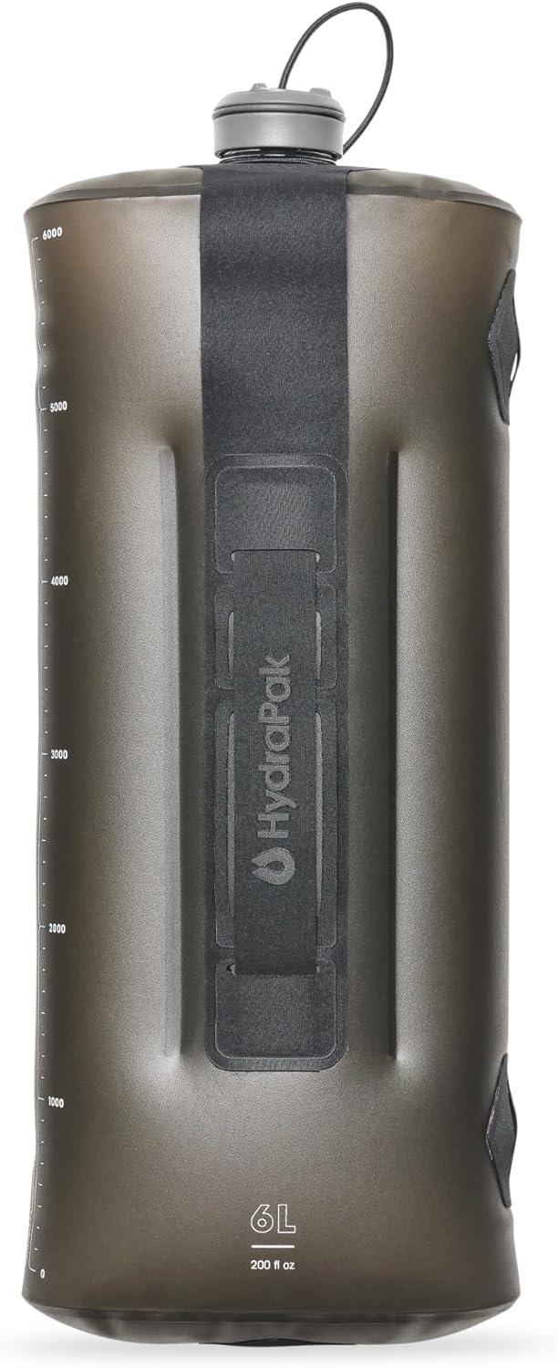 imageCollapsible Camping Water Storage 2L 3L 4L 6L 10L BPA ampamp PVC Free Hydration Reservoir Bag Leak ProofMammoth Grey