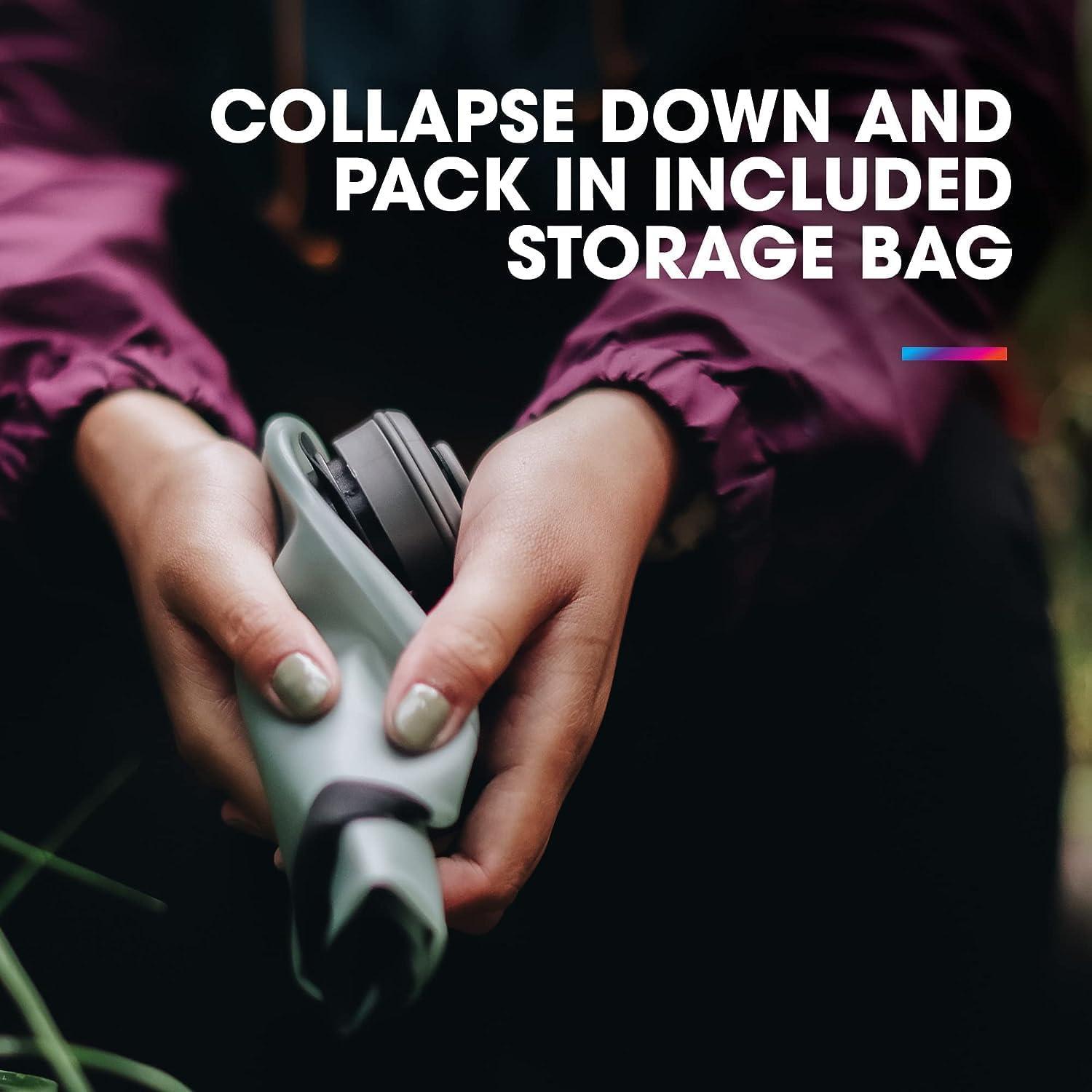 imageCollapsible Camping Water Storage 2L 3L 4L 6L 10L BPA ampamp PVC Free Hydration Reservoir Bag Leak ProofSutro Green