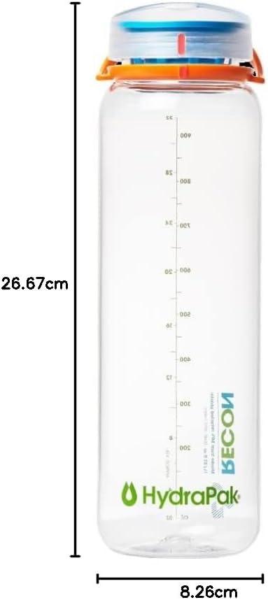 imageHydraPak Recon Twist ampamp Sip Wide Mouth Recycled Plastic Water Bottle 24oz or 32oz Eco Friendly BPA Free Easy CarryConfetti