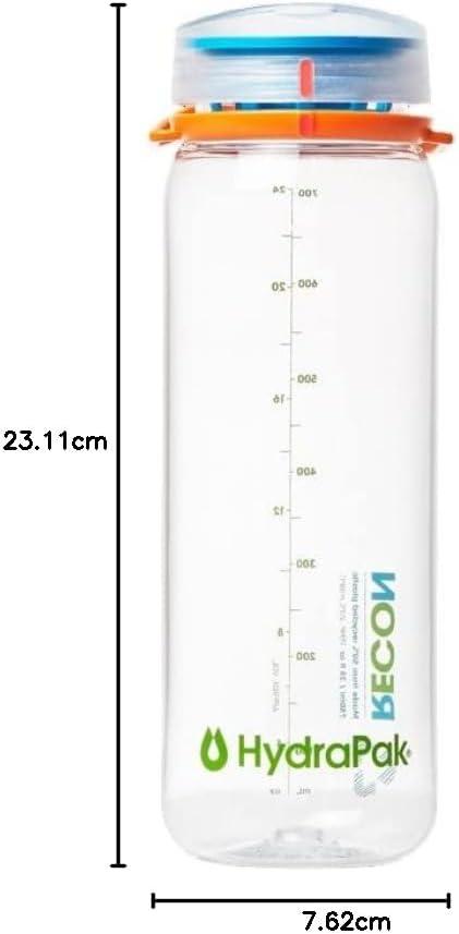 imageHydraPak Recon Twist ampamp Sip Wide Mouth Recycled Plastic Water Bottle 24oz or 32oz Eco Friendly BPA Free Easy CarryConfetti