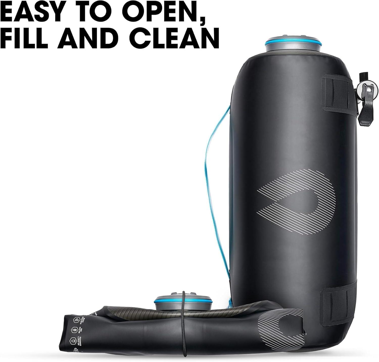 imageHydrapak Expedition Collapsible BPA ampamp PVC Free Water Storage Bag 8L270oz Chasm Black