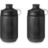 imageHydraPak  Polar Bottle  Breakaway Muck Mountain Bike Water Bottle 2Pack  High Flow Cycling ampamp Sports Squeeze Bottle with Dust Cover Charcoal 440ml15oz