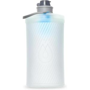HydraPak Flux+ 1.5L Filter Kit – Collapsible Backpacking Water Bottle – BPA Free, Ultra Light, Spill-Proof Twist Cap, Clear