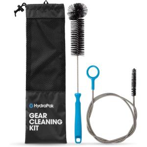 HydraPak Gear Cleaning Kit – Bristle and Wire Tube Brush Set – BPA & PVC Free – Cleans Hydration Reservoirs and Bladders, Water Containers