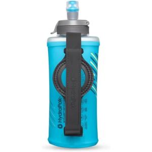 HydraPak SkyFlask Speed – Collapsible Handheld Running Water Bottle (350ml, 500ml, 500ml Insulated) – Adjustable Strap, Lightweight, Spill-Proof Cap(500ml – Thumb Loop)