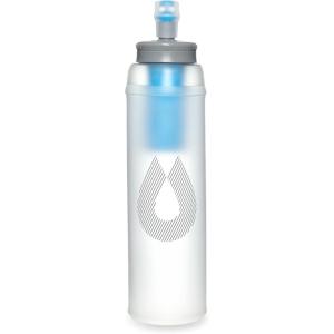 HydraPak UltraFlask+ 500ml – Filtered, Compressible Soft Flask Water Bottle for Hydration Vests and Running Packs with Integrated Water Filter (500ml / 17oz)