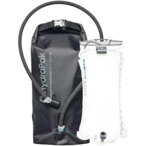 Hydrapak HydraSleeve – Insulated Sleeve with Shape-Shift Low-Profile Water Bladder/Reservoir for Hydration Backpacks, 3-Liter (100 oz.), High Flow Bite Valve, Safe & Reliable(Black)