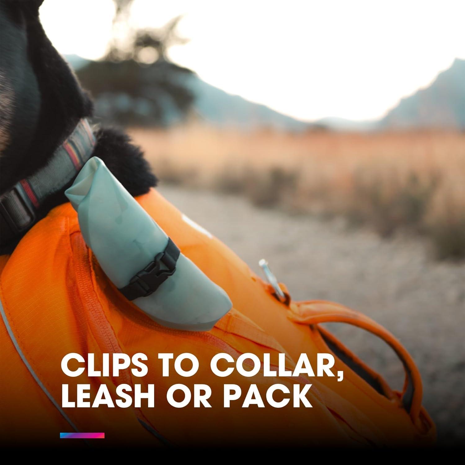 imageHydraPak Rover Dog Bowl 500ml17oz Collapsible ampamp Packable Dog Bowl for FoodWater