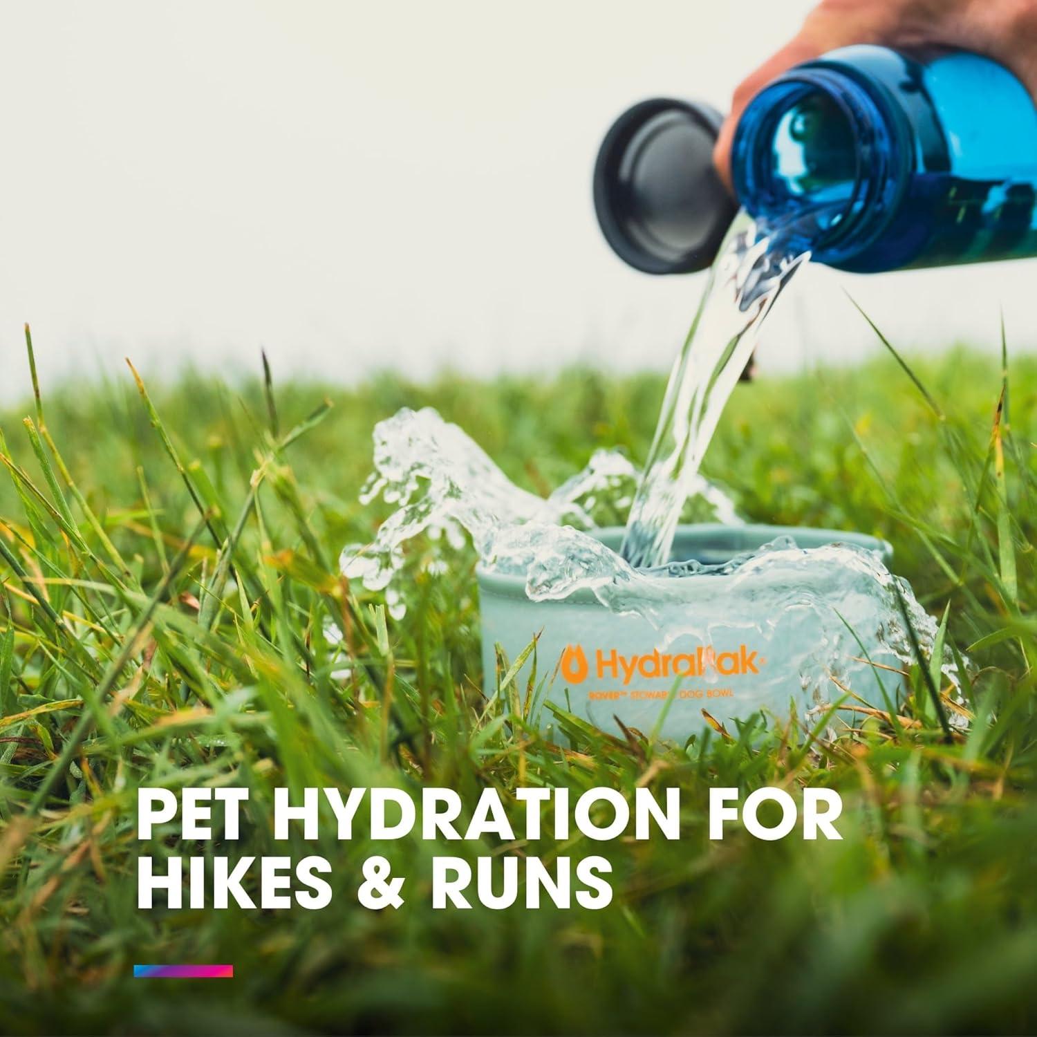 imageHydraPak Rover Dog Bowl 500ml17oz Collapsible ampamp Packable Dog Bowl for FoodWater