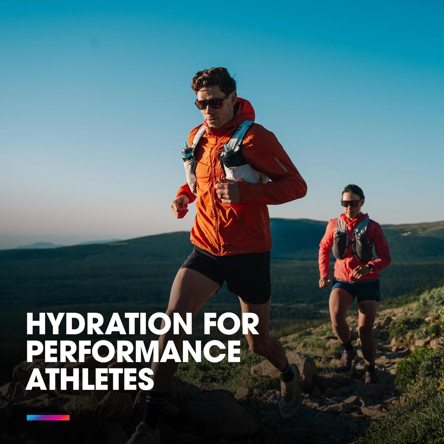 image:imageHydraPak PocketFlask 500ml Compressible Low Profile Soft Flask Water Bottle Ideal Fit for Run Belts and Form Fitting Pockets with Locking Cap 500ml17ozMalibu