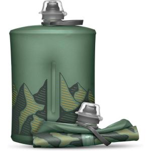 HydraPak Stow Collapsible Water Bottle – 350ml, 500ml, 1L – Ultralight, Leak-Proof, BPA-Free, Filter Compatible Travel & Hiking Flask(*NEW* Sage Green)