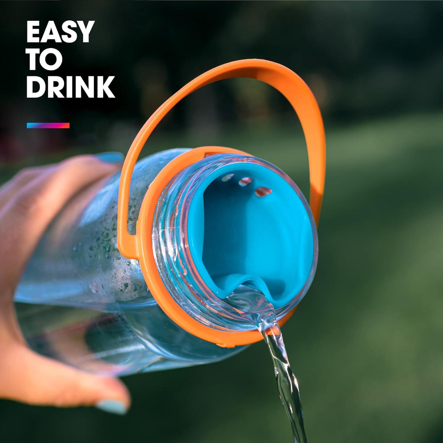 image:imageHydraPak Watergate Wide Mouth Splash Guard BPA amp PVC Free Fits Most Wide Mouth BottlesRed