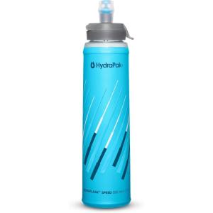 HydraPak UltraFlask Speed 500ml – Collapsible Soft Flask Water Bottle for Hydration Vests and Running Packs with Easy Open Cap (500ml/17oz)